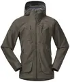 Bergans Hogna 3L Jacket Green Mud L 3-lagers skaljacka för jakt