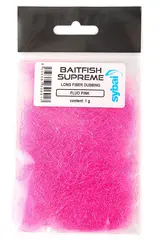 Sybai Baitfish Supereme Fluo Pink Superdubbning för fiskimitationer