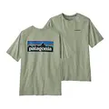 Patagonia M P-6 Logo Responsibili-Tee L Nouveau Green T-skjorte med logo