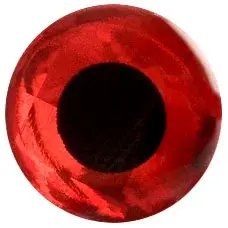 3D Epoxy Eyes - Holo Red 4mm 20st Wapsi