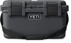 Yeti LoadOut GoBox 30 Charcoal Vanntett og sikker oppbevaringsboks