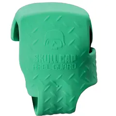 13 Fishing Skull Cap Green Gummerat skydd för dina rullar