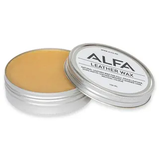 Alfa Leather Wax 100ml Naturligt vax smot vatten och smuts