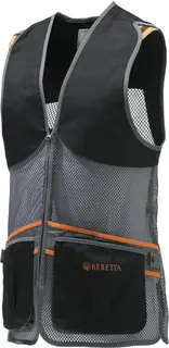Beretta Full Mesh Vest Black & Gray 3XL Lätt och luftig skytteväst
