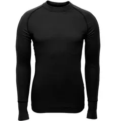 Brynje Arctic Shirt med tumgrepp M Ventilerande tröja m/rund hals - Svart