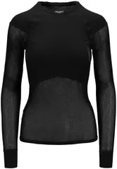 Brynje W's Super Thermo Shirt Black M Nättröja med långa ärmar