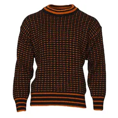 Bråtens Islender tröja Orange XL Klassisk tröja i 100% Norsk ull