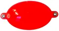 Buldo Plastkule Oval 45mm Rød Dupp