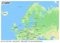 C-Map Djupkarta Malmö - Valdermarsvik Kompatibelt med Lowrance, Simrad och B&D