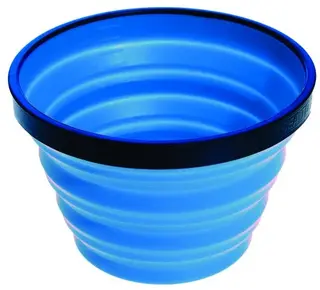 STS XMUG PLATT PACKAD Drink och Soup Cup Lätt och prickig kopp Royal Blue