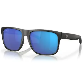 Costa Del Mar Spearo XL Matte Black Blue Mirror 580P (plast)