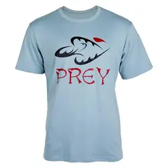 Prey T-Shirt Haze Blue XL T-skjorte laget av 100% bomull