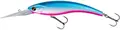 Daiwa Prorex Diving Minnow UV Pink Belly 12cm 26g bananformet blyfri wobbler