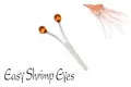 Easy Shrimp Eyes - Transparent Brown 10st