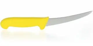 Eurohunt Boning Knife Curved Stiff 15cm Slaktekniv med førsteklasses stålblad