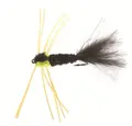 Montana rubber leg #6 - Black/yellow Köp 12 flugor och få en gratis flugask