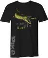 Fladen Hungry Pike T-Shirt M Black