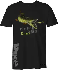 Fladen Hungry Pike T-Shirt XXL Black