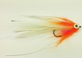 Bauer Pike Deceiver #4/0 Red & White Kvalitetsflugor från välkänd märke
