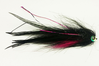 Bauer Pike Deceiver #4/0 Midnight Black Kvalitetsflugor från välkänd märke