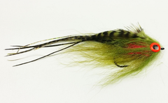 Bauer Pike Deceiver #4/0 Dirty Perch Kvalitetsflugor från välkänd märke
