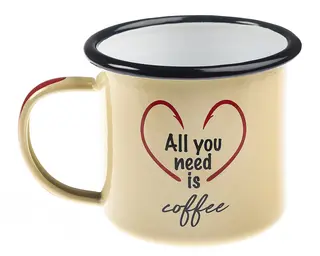 Ahrex Mug - All you need is coffee kaffekopp