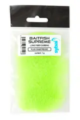 Sybai Baitfish Supereme Fluo Chartreuse Superdubbning för fiskimitationer