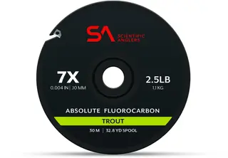 SA Absolute Fluorocarbon Trout Tippet Tippet öring