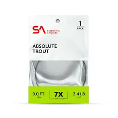 SA Absolute Trout Leader 7'5' 6X 0,13mm