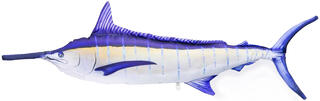 Gaby Blue Marlin lit up 118cm Herlige kosedyr for ekte fiskere