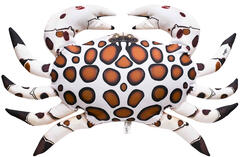Gaby Calico Crab 60cm Herlige kosedyr for ekte fiskere
