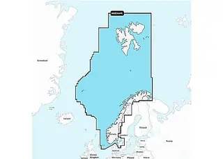 Garmin Maritime kart Norge NVEU649L Garmin Navionics+ världsledande sjökort