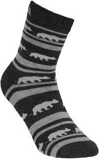 Gridarmor Striped Bear Merino Socks Komfortable hverdagssokker
