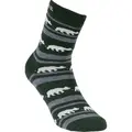 Gridarmor StripedBear Merino Socks 36-39 Green/Grey/White