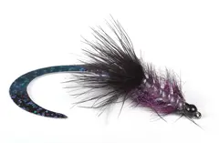 Wiggle Tail Borstmask - Black Bead Head Kvalitétsflugor från kända leverantörer