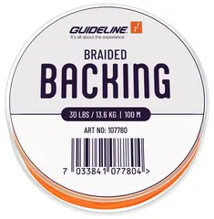 Guideline Braided Backing Orange 30 lbs 100m