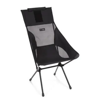 Helinox Sunset Chair All Black Høy og komfortabel stol