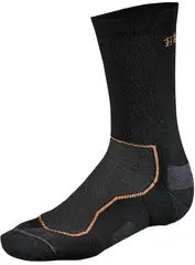 Härkila All Season Wool II sock XL 46/50 Lätt och slitstark svart strumpa