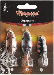 Hørgård Öringfiske skeddragsats 3-pack skeddragsats för öringfiske i sötvatten