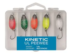 Kinetic UL PeeWee 5pcs Mix Skeddragset 5-pack