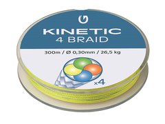 Kinetic 4 Braid 300m 0,40 mm Multi Colour 33,6kg