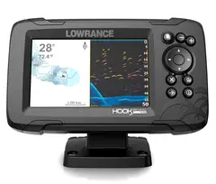 Lowrance Hook Reveal 5 ekolod, GPS 5" skärm, 50/200 HDI ROW