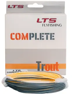 LTS Complete Trout Float Enhandsfluglina med lång avsmalning
