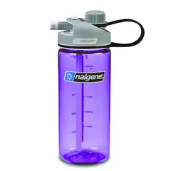 Nalgene Multidrink Sustain Purple 0,6 L Mångsidig flaksa med två drickmetoder