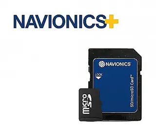 Navionics+ Regular Download MSD Nedlastbart kartområde og microSD kort