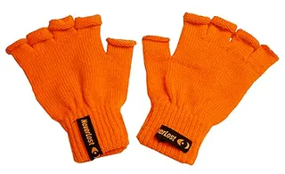 NeverLost Torgvante Orange Godt synliga fingerlösa handskar