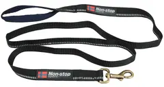 Non-Stop Dogwear Reflex Koppel Lätt och stark kabel med vävd reflex