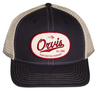 Orvis Steamside Label Cap One size - Marine/White