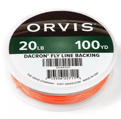 Orvis Dacron Backing 20lbs 100yds Mycket slitstark och lätt att se