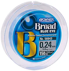 Owner Broad Blue Eye 300m 0,20mm Fluoimpregnert Hi-Tech monofil sene